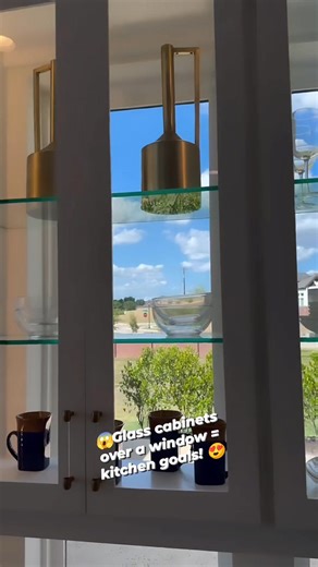 Who said cabinets have to be boring? 🤯 Check out these see-through glass cabinets over a window — talk about a bright, airy kitchen vibe! 🌟 Would you love this dream kitchen upgrade? Comment below! 👇 #KitchenGoals #ModernInterior #GlassCabinetDesign #HomeDecorTrends #KitchenInspo #ViralReels #TrendingKitchenIdeas | Aluminium Glass Design