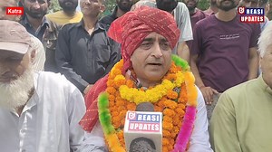 40K views · 1K reactions | Congress Candidate Bhupinder Singh Jamwal talking with Reasi Updates after Filing his Nomination from Shri Mata Vaishno Devi Assembly Constituency at Katra | Reasi Updates | Facebook