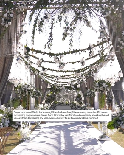In 2025, couples used WedUploader to capture thousands of memories shot by their guests. WedUploader is THE easiest way to collect and organize memories captured by your wedding guests. 🤍 If you're planning your big day, let your guests help you relive it from every angle. One QR code. Tons of memories! #weduploader #WeddingQRCode #WeddingPhotos #WeddingPhotoSharing #PhotoSharing | WedUploader