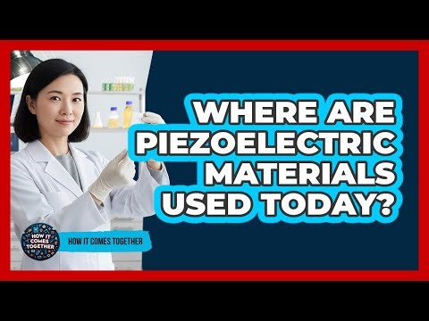 Where Are Piezoelectric Materials Used Today? - How It Comes Together