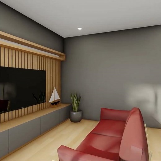 Bespoke Garden Room with Lounge Interior & Landscaped Garden