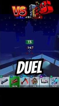 DUEL vs Vertical Grip(縦グリ) #ピクセルガン #pixelgun3d #ピクセルガン3d #究極点 #pg3d #clips
