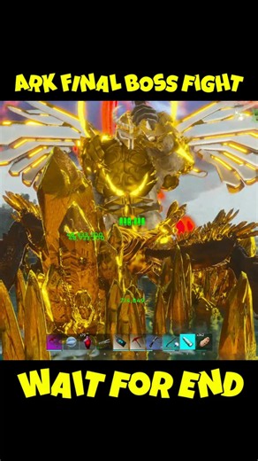 ARK Final Boss is Very Powerful 🔥 ARK Primal Chaos & Nemesis #ark #viralshorts #viral #arksurvival