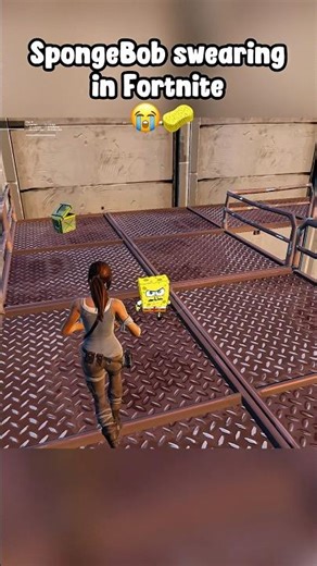Spongebob swearing in Fortnite😭🙏#fortnite #fortniteshorts