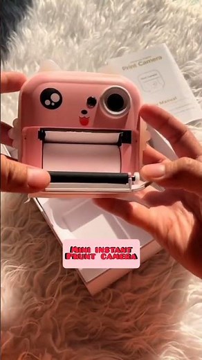 Portable instant printing camera🍓Take a photo and print it immediately🔥🤩♻️Link in bio♻️Free shipping