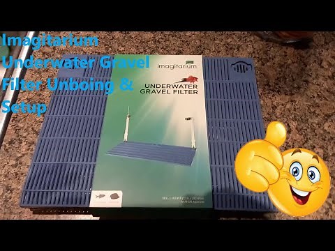 Imagitarium Underwater Gravel Filter Unboing & Setup