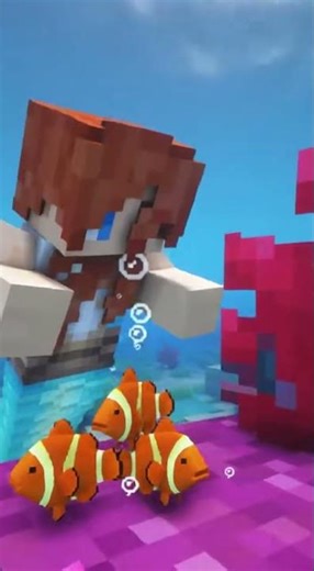Minecraft Mermaid Mod Showcase 🧜‍♀️ #minecraft #mods