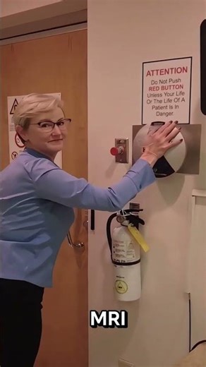 MRI machine Quench button 🔘#shorts