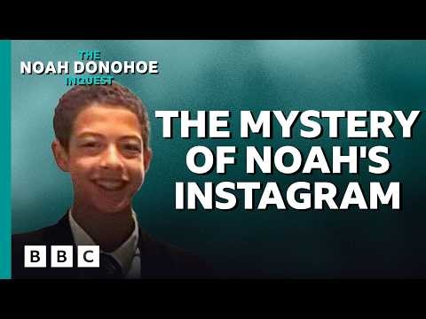 The Noah Donohoe Inquest: 30. The mystery of Noah's Instagram