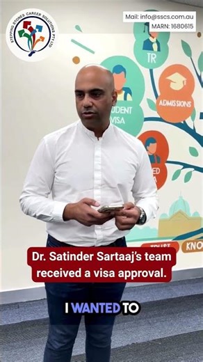 Successfully securing the visas for Dr. Satinder Sartaaj’s Heritage Tour 2026. #australiavisa