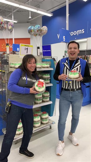 “Sweet deal! Clearance cake for just $1 at Walmart Brooks 🎂✨” | walmart cake
