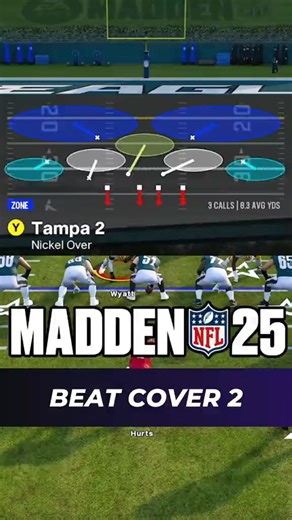 How to beat a Cover 2 in Madden 25 in under 60 seconds... | Winmadden.com