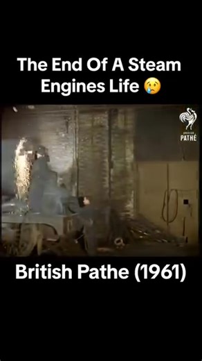 2K views · 27 reactions | *British Rail Archive* VIEW DISCRETION ADVISED. Woe fellow steam fans: here we see the end of the line for a devoted workhorse of the rail. A nameless steam engine meets the scrappers torch. It's a hard video to watch! From British Pathe | Reading and Lehigh Railroad, N scale | Facebook