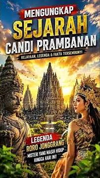 Sejarah Candi Prambanan dan Legenda Roro Jonggrang #CandiPrambanan #SejarahIndonesia #fyp #shorts