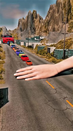 amazing 🤩 cartoon car #cartoon #funnycarrace #viral #cars #cartoon