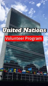 94K views |  United Nations Volunteer Program 2025/26 | Work with UN...