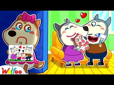 NEW | What About Me? Lucy Is Jealous Of Baby Jenny | Cartoons For Kids | Wolfoo Family