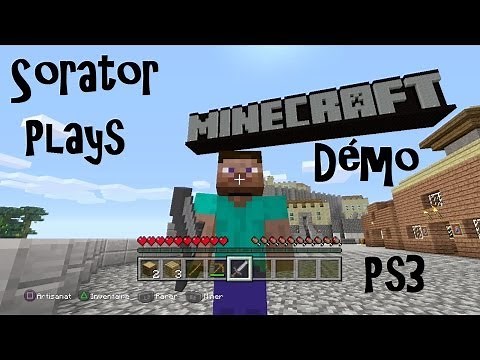 Minecraft Playstation 3 edition demo (first look)