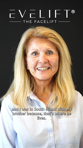 EVELift® on Instagram: "“I Haven’t Been Checked Out in a Long Time!” 😅 ✨ 72 and glowing with confidence! ✨ Lynne, from Massachusetts, is just 7 days post-EVELift® — our signature Facelift and Necklift performed under local anesthesia with IV sedation — plus fat transfer to cheeks, nanofat transfer, and CO₂ laser resurfacing. 👀💫 She shared that she went out to dinner with her brother… and someone checked her out! 💁‍♀️ Proof that age is just a number when you look and feel amazing. Experience 