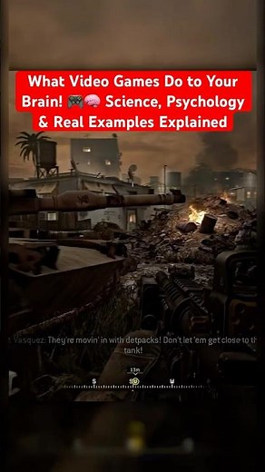 What Video Games Do to Your Brain! 🎮🧠Science,Psychology Explaine #gaming #science #brain #gameplay