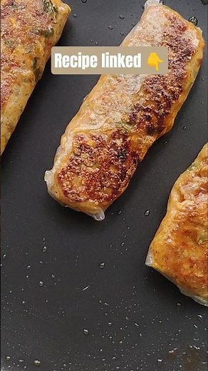 Crispy Tasty Rice Paper Vegetable Rolls Recipe in 10 mins #eveningsnacks #snacks