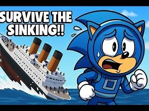 Survive the Sinking! | Roblox Titanic Disaster Gameplay with SonicRocket