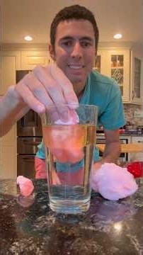 How does cotton candy not dissolve in the oil and the water