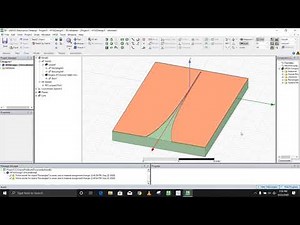 Design of Vivaldi Antenna at 10 GHz on Rogers 5880 ANSYS HFSS 19.0