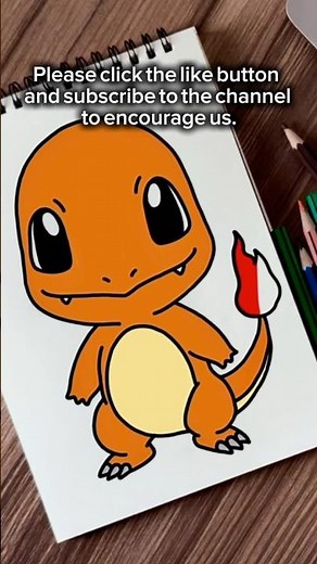 How to Draw Charmander | Easy Pokémon Drawing Tutorial Step by Step