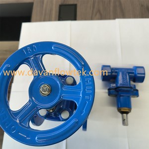 [Hot Item] Manual Operation Flange Resilient Seat Rubber Wedge Gate Valve