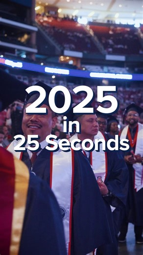 🎉✨Here's to an unforgettable 2025!✨🎉 This year was packed with big moments, milestones, and stories that reminded us why we do what we do. We pulled together 25 seconds of our favorite highlights because there was way too much good stuff not to share! Thanks for being part of this journey. Let’s keep the momentum and good vibes rolling right into 2026! #UAGC #HappyNewYear #YearInReview #Graduates #2025WrapUp | UAGC - The University of Arizona Global Campus