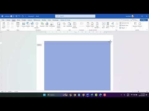 How to set border of header or footer in Word