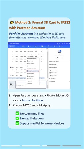 Best SD Card Formatter for FAT32 (Works Over 32GB!) #format #sd #windows #fat32