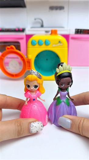 ASMR Toy Unboxing Disney Princess Aurora & Tiana Toy | Satisfying Toy Sounds #shorts