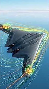 How B-2 Spirit Turns Without a Tail | The Physics of the Stealth Bomber