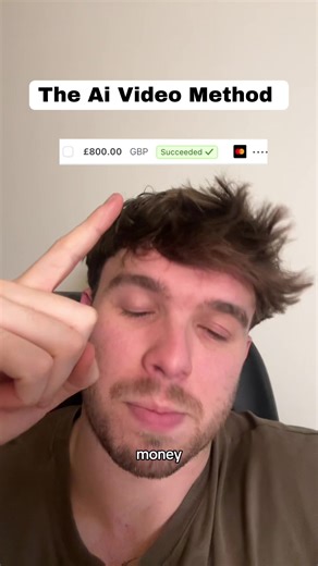 Everyone’s “learning AI video”… But nobody’s learning how to get paid. AI videos ≠ money Strategy = money 💸 If you’re a beginner and tired of playing with tools instead of building income… This one’s for you 👀 comment ‘Ai’ and I’ll send you methods of how to ACTUALLY earn from doing this