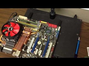 Asus Desktop Motherboard Repair video with reflow and USB issue fixed.