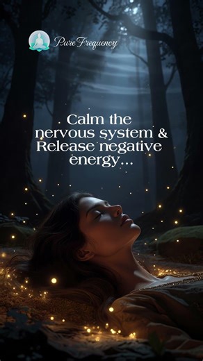 Ancient Healing Frequency 🌙 Deep Sleep Meditation | Ambient Piano & Night Forest Sounds #shorts #