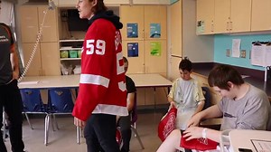 3.1K views · 135 reactions | ‪ ❤️ Detroit Red Wings Tyler Bertuzzi partnered with Gamers Outreach to bring two new gaming consoles to Children’s Hospital of Michigan. Tyler made this donation extra special by playing video games with patients on the new consoles. Look at those smiles! #LGRW ‬#ChildrensDMC | Children's Hospital of Michigan | Facebook