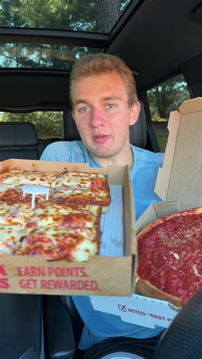 Big business vs small business who makes the better deep dish pizza #mukbang