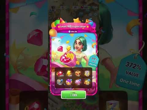 Gossip Harbor®: Merge & Story | Gameplay 176 | Level 40: New x4 Generator Booster