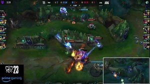 【faker】faker的发条艺术，完美拉扯拿下jdg