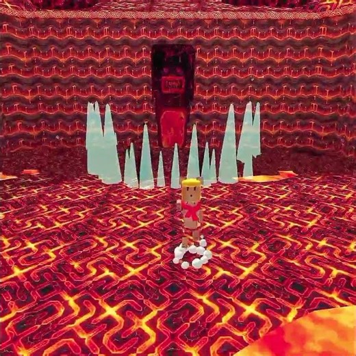 Super Bear Adventure 🤯 The New Update Lava Mode Part 5 #superbearadventure #shorts