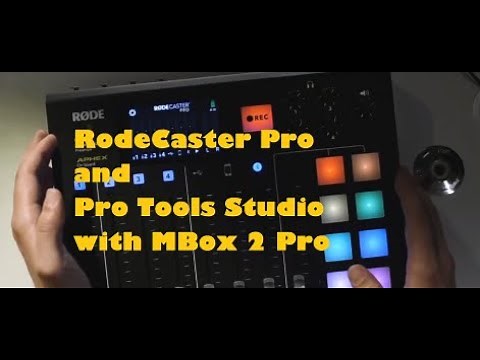 RodeCaster Pro and Pro Tools Studio 2022 5