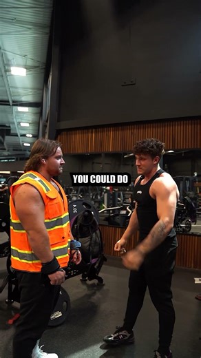 Construction Worker HUMBLES Gym Bro!