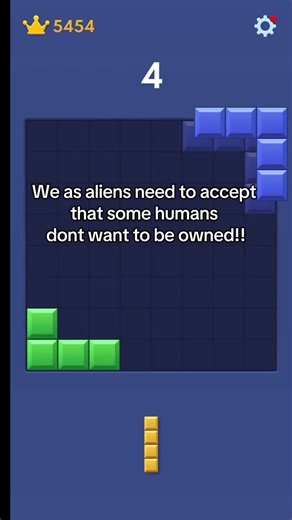 I havent talked to him since cause he was so mean to the human :( #fyp #fypシ #fy #fypシ゚viral #xyz #xyzbca #xyzcba #xybca #block #blockkblast #storytime #alien #human #silly #screammovie #cyzbca #xyzbcafypシ #iphone #game #videogames #zep #z #y #x