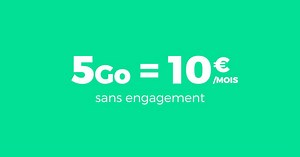 Croquez 5x plus de gigas avec le forfait 5Go en 4G, Appels/SMS/MMS illimités, SFR Presse inclus | RED by SFR