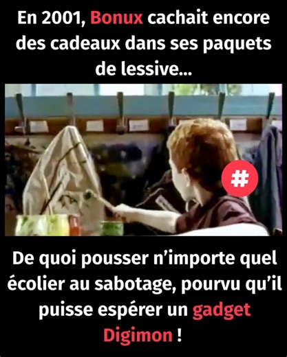 #bonux #lessive #digimon #pub #nostalgie | il était une pub