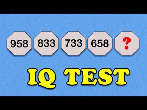 Can you solve this IQ test? | Number Sequence Puzzle