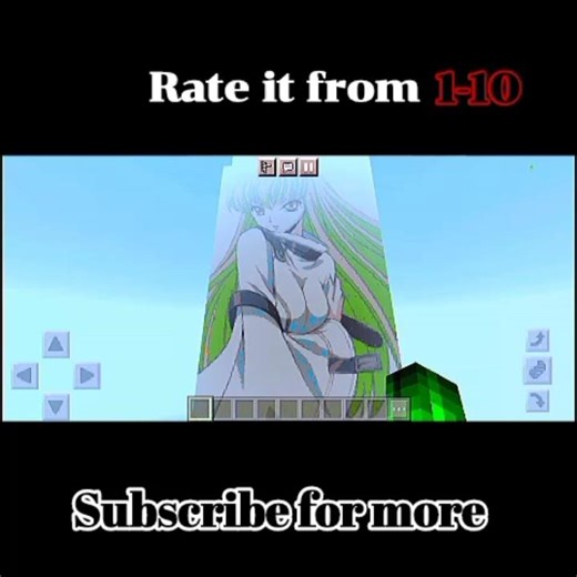 C.C (Code geass) #minecraft #trending #shorts #viral @doomsdayrepublic